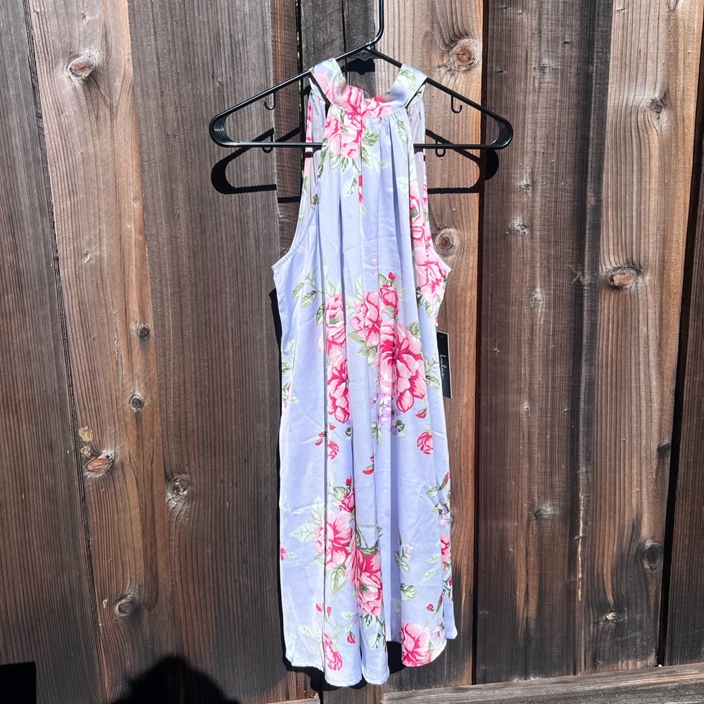 NWT lulus halter neck dress